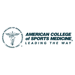Logo des ACSM (American College of Sports Medicine)