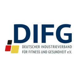 Logo des DIFG e.V. Industrieverband für Fitness und Gesundheit.